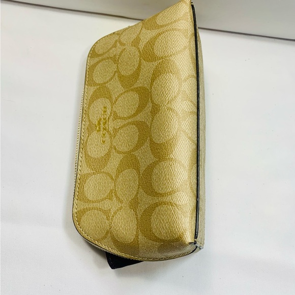 Coach Gold Cosmetic Bag - Picture 8 of 8